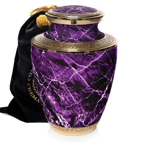 purple urns for human ashes